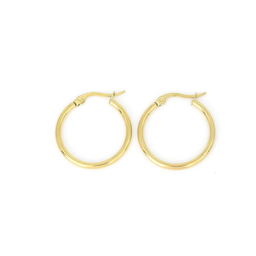 10Pcs 20Mm Stainless Steel Open Ear Rings Hoops DIY Earring Components Handmade Jewelry Making Accessories