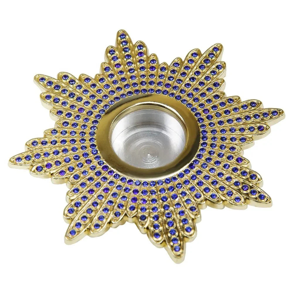Orthodox Catholic Church Product Relics Gold Plated Reliquary Screwed Monstrance Religious Gift Мощевик "Восьмиконечная Звезда"