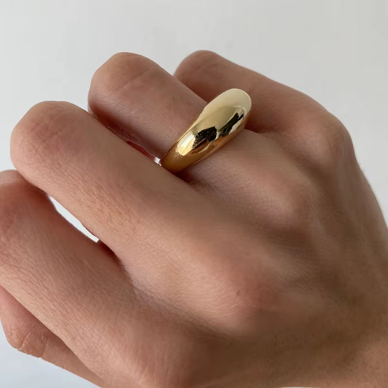 316L Stainless Steel Ring Anillo Ringen Anillos Mujer Women Rings Bague Couple Matching Jewlery Fashion Gifts Drop Shipping