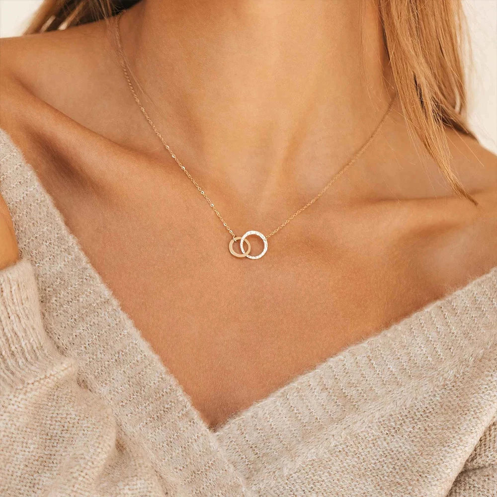 EMANCO Stainless Steel Necklace Women Pendant Necklace Chokers for Women Fashion Jewlery Best Friend Necklace Kolye