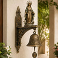 🙏 Our Lady of Grace Miraculous Medal Hanging Bell – Sacred Catholic Home Decor & Inspiring Gift for Devout Women