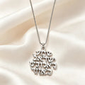 Hebrew Prayer Pendant Necklace for Women Men Charms Jewish Kabbalah Jewelry Protection Amulet Judaica Religious Gifts